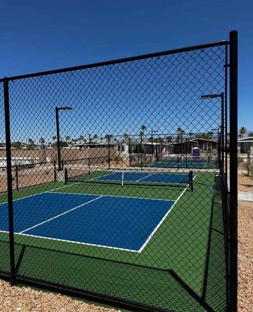 High-quality tennis court painting and resurfacing services, ensuring durability and vibrant colors.